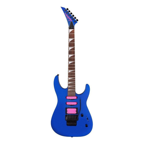 Guitarra eléctrica Jackson X Series Dinky DK3XR HSS de álamo 2021 cobalt blue brillante con diapasón de laurel