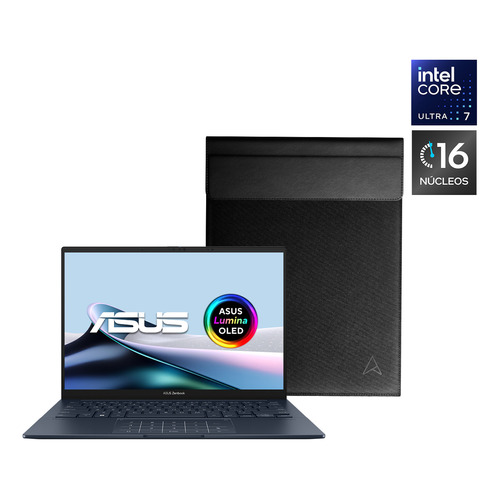 Notebook Asus Zenbook 14 Oled Intel® Core Ultra 7 De 16 Núcleos - Intel® Evo Edition 16gb 1tb Ux3405ma-qd270w