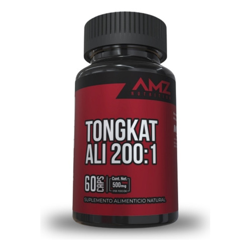 Tongkat Ali 200:1 60 Caps Amz Nutrition Sabor Sin Sabor