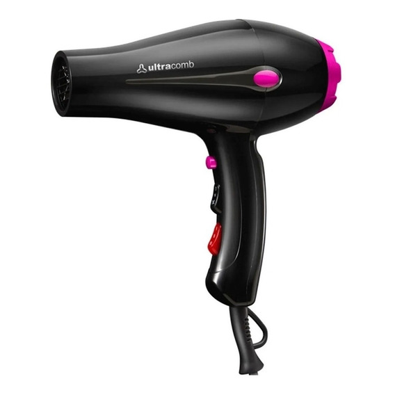 Ultracomb Sc4607 Secador De Cabello 2000w Tourmaline Ion Color Negro