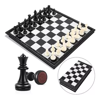 Ajedrez Magnético Profesional; Tablero Chess Clásico Y Lujo