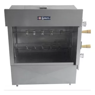 Asador 8 Pollos (2 Espetones) Mstar A Gas 