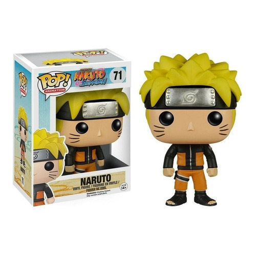 Funko Pop Naruto Shippuden Naruto Anime (71) Figura Original