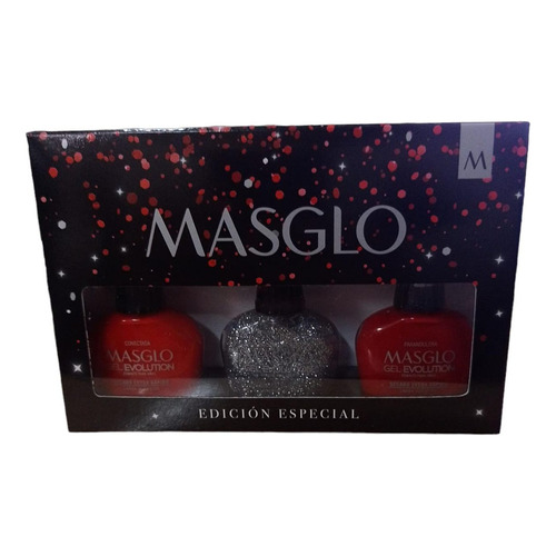 Masglo Kit Edición Especial - Ml  Color Rojo
