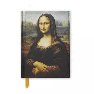 Journal Leonardo Da Vinci: La Mona Lisa Libreta Pasta Dura