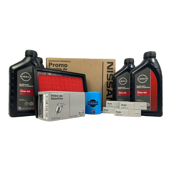 Kit De Afinacion Nissan Tsuru Iii Aceite 20w50