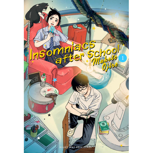 Insomniacs After School,, De Makoto Ojiro., Vol. 1. Editorial Milky Way Ediciones, Tapa Blanda En Español