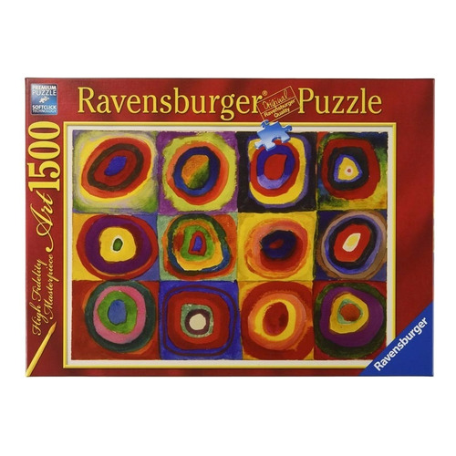 Puzzle Ravensburger 1500 Pzs Circulos Kandinsky Myuj