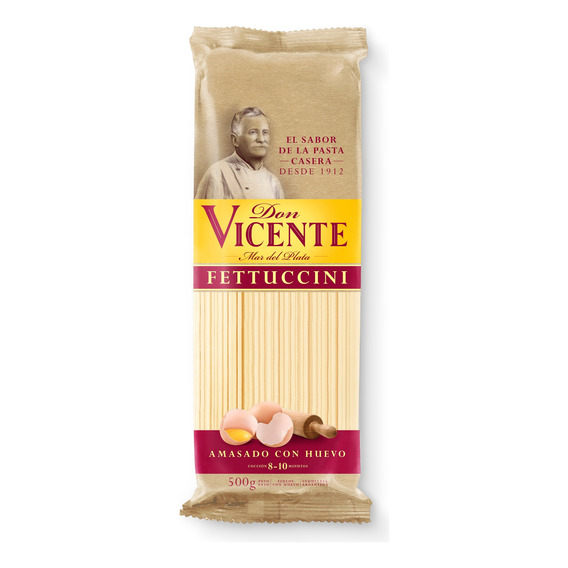 Fideos Fettuccini Don Vicente 500g