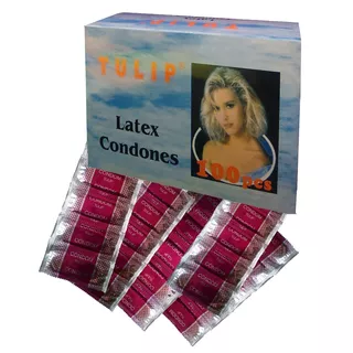 Condones Tulip Caja Paga 60 Lleva 100 Preservativos