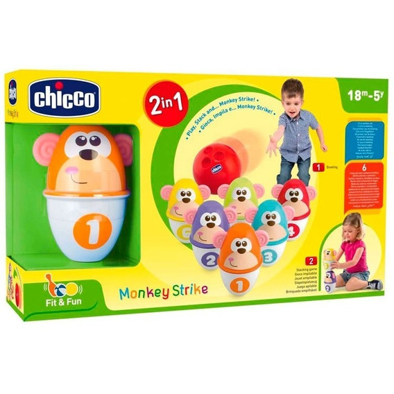 Chicco Set De Bowling Monkey 005228