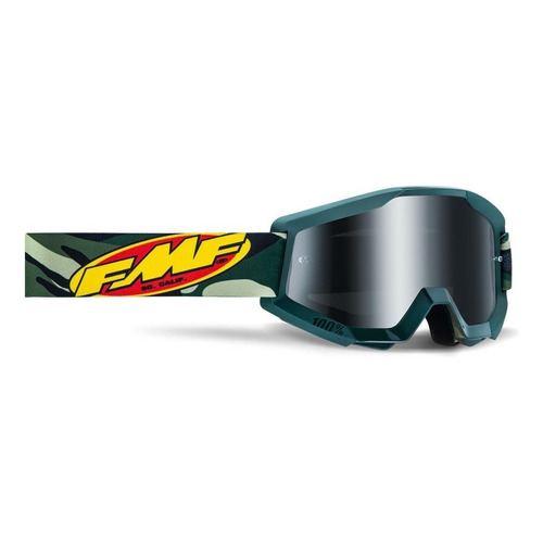 Goggle Powercore Assault Camo Espejo Plata Lente Color Silver / Mirror / Camo Talla UNITALLA