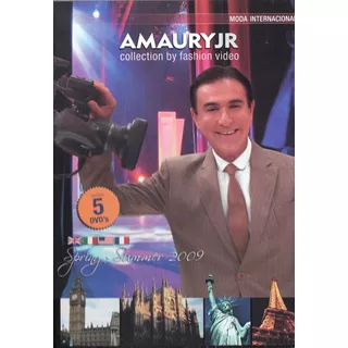 Amaury Jr. 5 Dvd Collection By Fashion Video Novo Lacrado