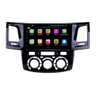 Pantalla Multimedia Android 11 Toyota Hilux, Sw4 2006-2013 