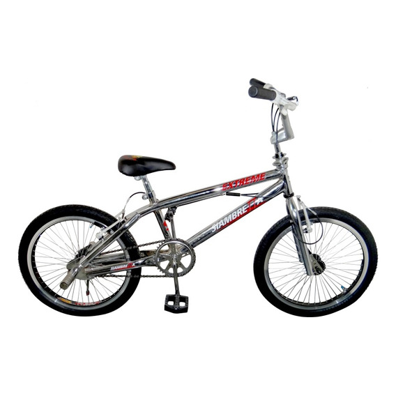 BMX infantil Siambretta 10195 R20 freno v-brakes color cromo  