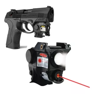 Lanterna Laser Vermelho Pistola Rifle Trilho Picatinny 20mm