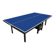 Mesa De Ping Pong Klopf 1084 Fabricada Em Mdf Cor Azul