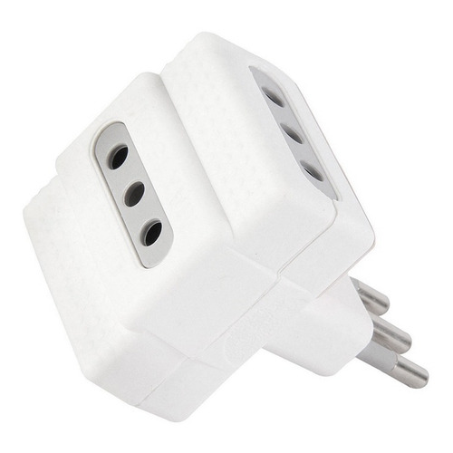 Adaptador Enchufe Triple 250v 10a 1500w / Macrotel