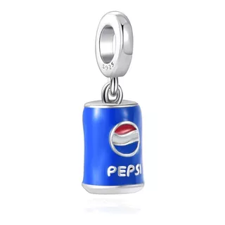 Charm Pepsi Plata Ley 925