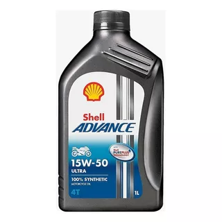 Oleo De Motor Shell Advance 15w-50 Ultra 4 Tempos 1l