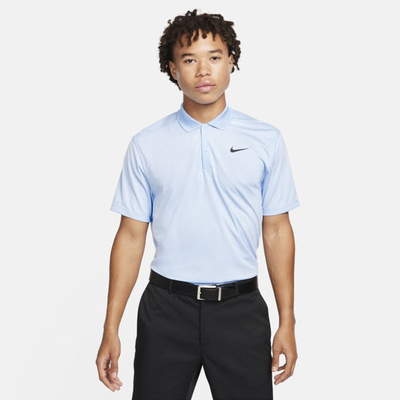 Polo De Golf Para Hombre Nike Dri-fit Victory Azul 