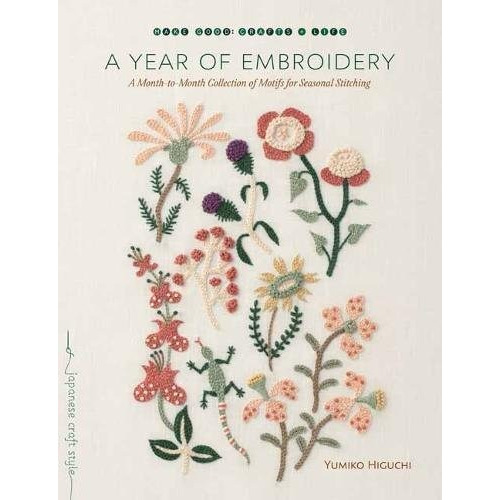 Book : A Year Of Embroidery: A Month-to-month Collection ...