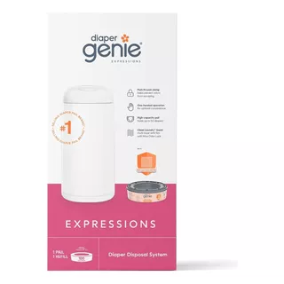 Playtex Bote Basura Pañales Diaper Gennie Expressions Bebes