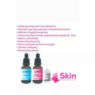 Clareador Virilha (ácido Retinoico +peeling 3d + Tca)+brinde