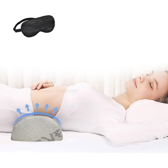 Almohada Lumbar Para Dormir Viscoelástica - Dolor De Espalda