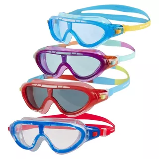 Gafas Natacion Niño Speedo Piscina Rift Mask Anti Empañante Color Blanco