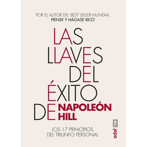 Libro Llaves Del Exito De Napoleon Hill,las - Hill,napoleon