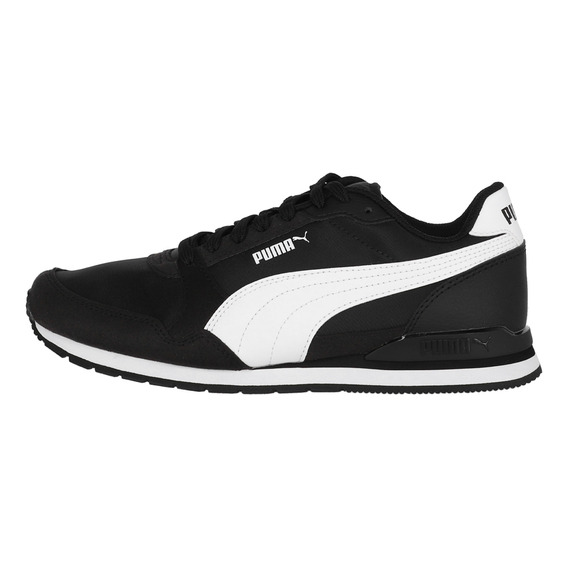 Zapatilla Puma St Runner V3 Nl Flat Hombre Black/white