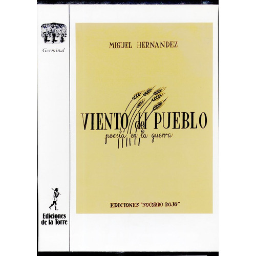 Viento Del Pueblo. Ii Tomos, De Hernández, Miguel. Editorial Ediciones De La Torre, Tapa Dura En Español
