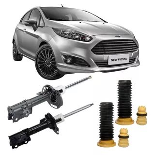 Par Amortecedor Dianteiro + Kit New Fiesta 2010 2011 A 2019