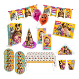 Kit Mesa Descartables + Deco Cumpleaños Vip Disney Oficial