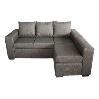 Sillón  180cm 3 Cuerpos Con Banqueta Móvil 