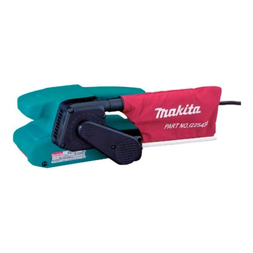 Lijadora de banda con colector 650w 9910 110v - Color Turquesa Makita