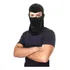 Pasamontaña Balaclava Capucha Mascara Moto Deporte Invierno Color Negro Diseño De La Tela Lisa Talle Único