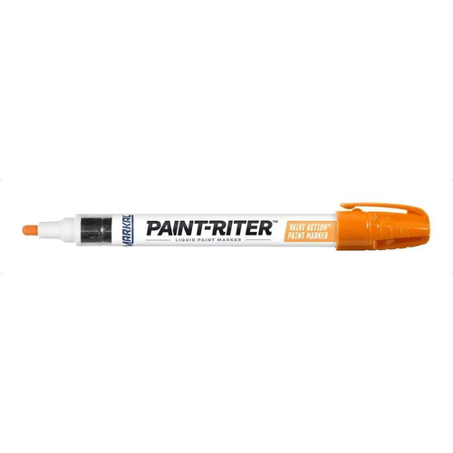 Marcador Fibra Pintura Fibron Markal Valve Action - Made Usa Color Naranja