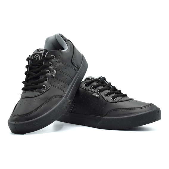 Zapatilla Colegial Negra Goya Rave