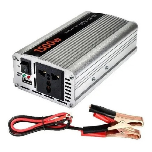 Convertidor Inversor 12v 220v 1500w Solar Auto Usb