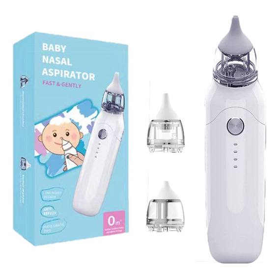 Aspirador Nasal Bebe Electrico Saca Mocos