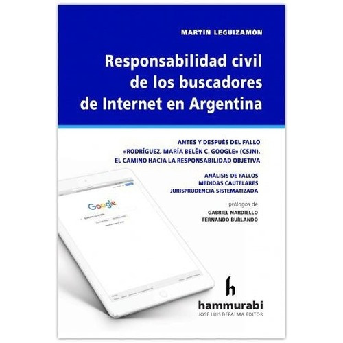 Responsabilidad Civil De Los Buscadores De Internet En Argen