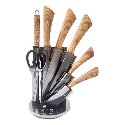 Set Cuchillos Bazarnet 8 Piezas Mango Plástico P