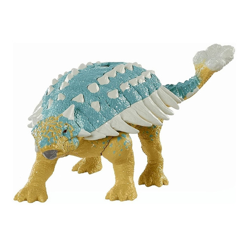 Figura de acción  Ankylosaurus ruge y ataca Camp Cretaceous GWY27 de Mattel