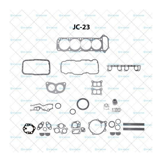 Juego De Juntas De Motor Para Nissan Z24 86-89/z241 86-89