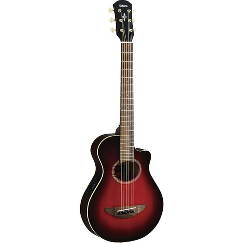 Guitarra Electroacustica Yamaha Apx Traveler Rojo Sombreado Color Dark red burst Orientación de la mano Derecha