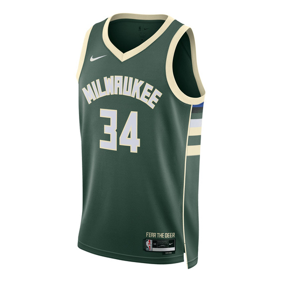 Jersey Nike Dri-fit Nba Swingman Milwaukee Bucks Icon 22/23