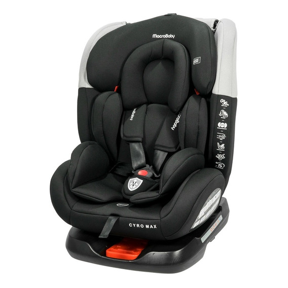 Butaca Isofix Gira 360º De 0 A 12 Años Macrobaby Cyro Max