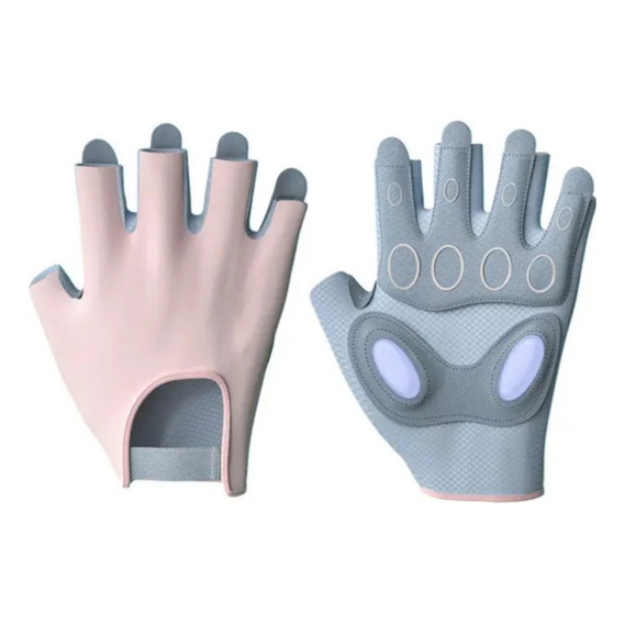 Guantes Mujer Para Gym Crossfit Pesas Sffit Con Silicona. 